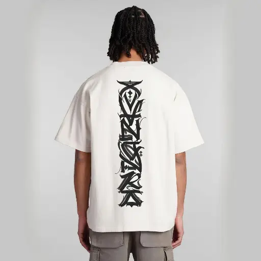Typography oversized t-shirt